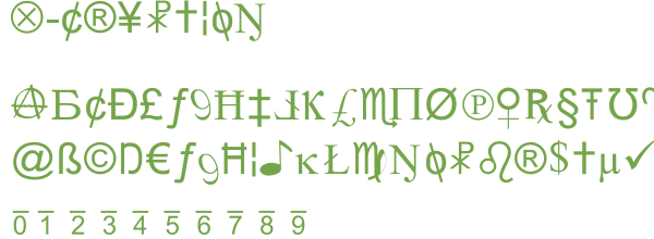 Télécharger la police d'écriture X-Cryption Télécharger la police d'écriture X-Cryption