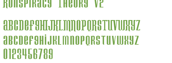 Télécharger la police d'écriture Konspiracy Theory v2 Télécharger la police d'écriture Konspiracy Theory v2