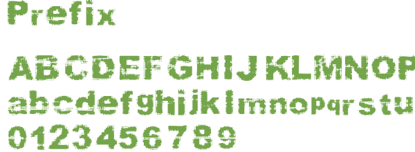 Télécharger la police d'écriture Prefix Télécharger la police d'écriture Prefix
