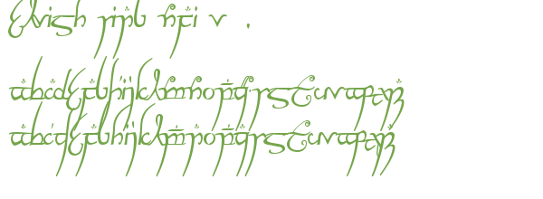 T&eacute;l&eacute;charger la police d'&eacute;criture Elvish Ring NFI v1.2