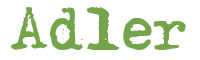 T�l�charger la police Adler