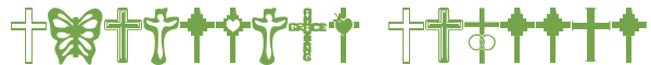 Télécharger la police d'écriture Christian Crosses v1.0 Télécharger la police d'écriture Christian Crosses v1.0